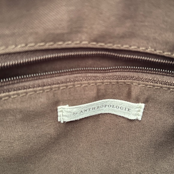 Anthropologie Dark Purple Puffer Tote - Picture 3 of 4